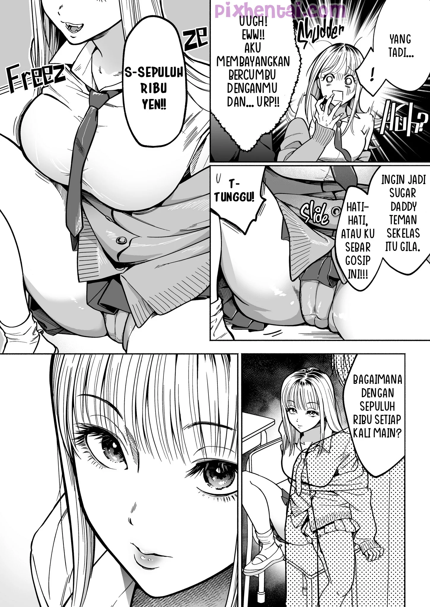 Komik hentai xxx manga sex bokep Siswi Cantik Menjadi Sugar Baby ku 8